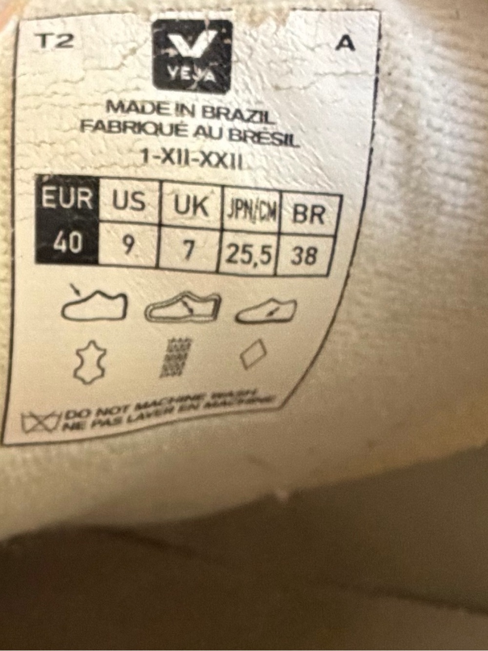 Veja Womens Recife Leather Sneakers Size 9 - Picture 8 of 11
